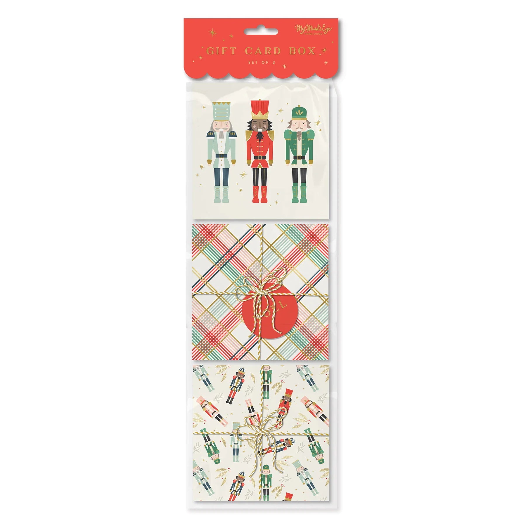 Many Nutcrackers Gift Card Boxes