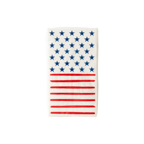 Stars and Stripes Paper Guest Napkin