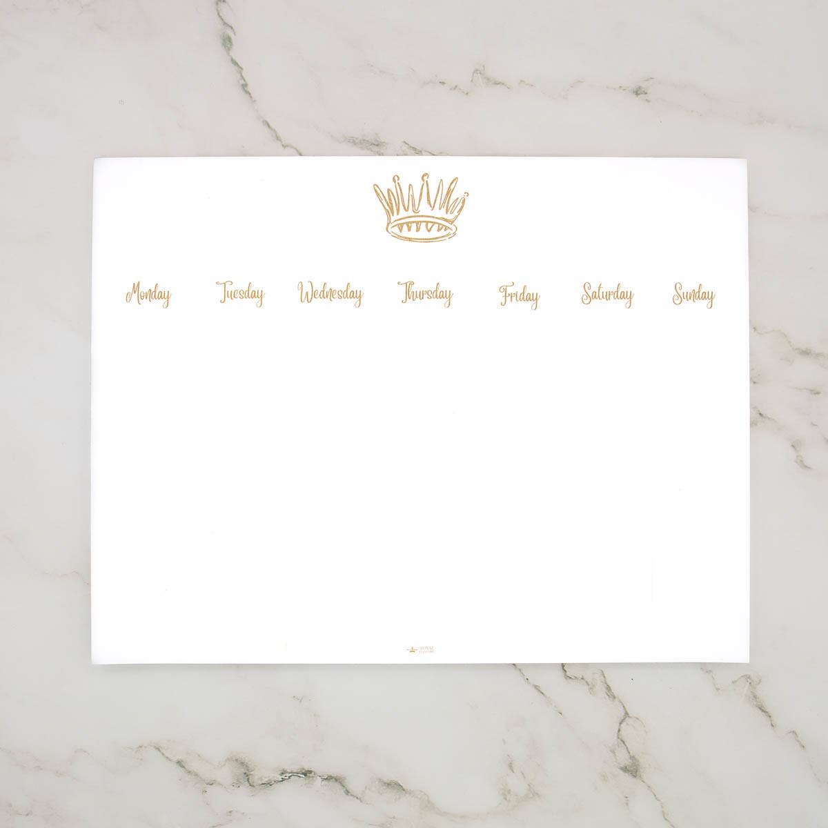 La Couronne Weekly Planner