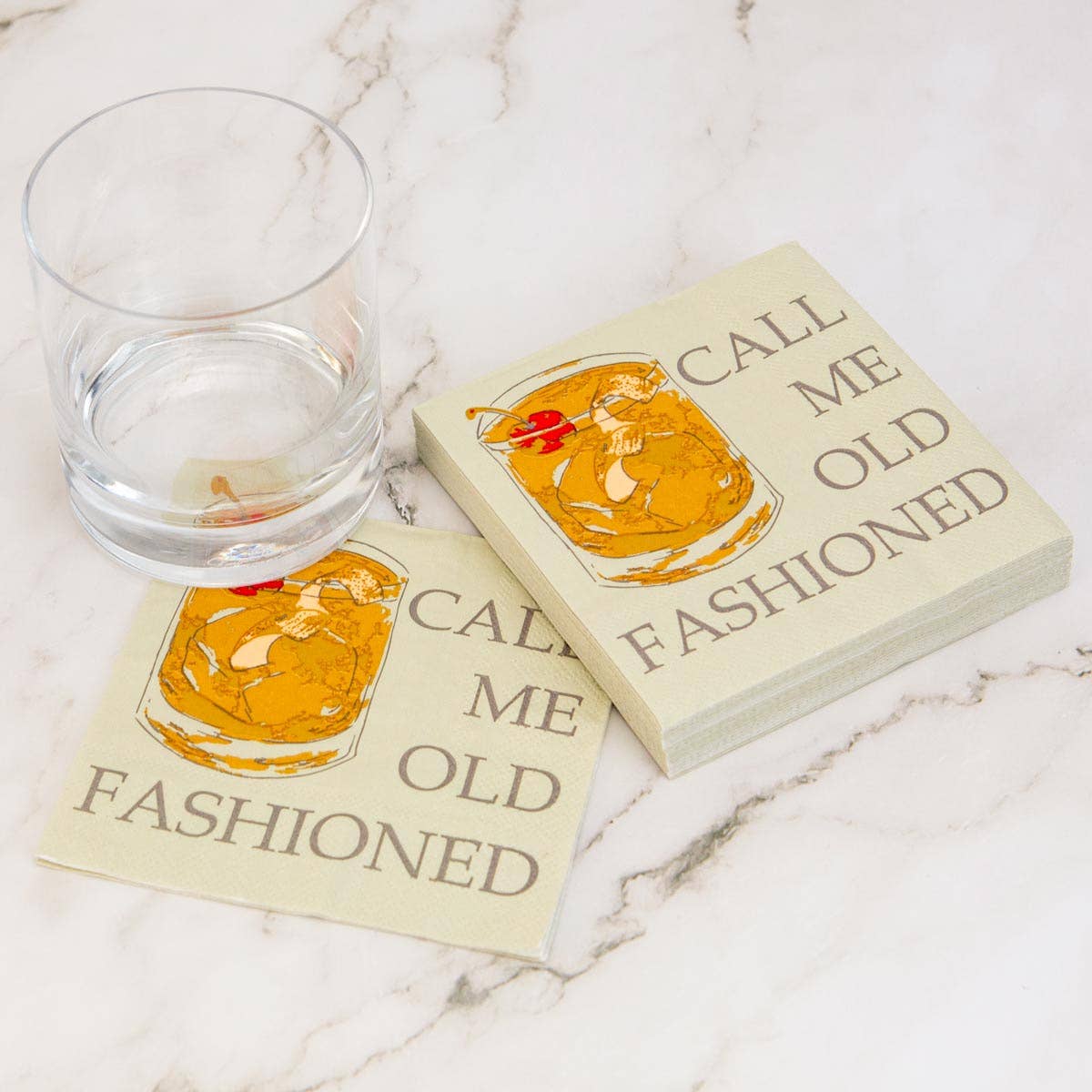 Old Fashioned Cocktail Napkins