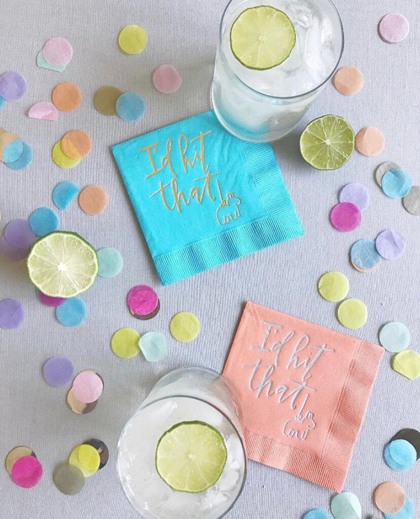 “I’d Hit That” Piñata Cocktail Napkin