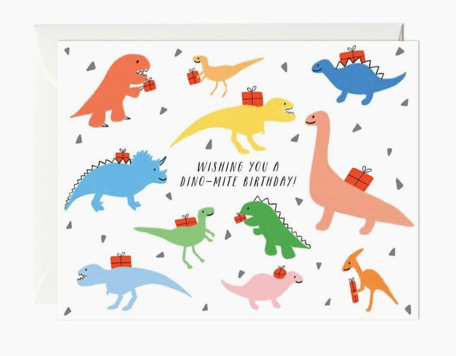 Dinosaur Birthday Card