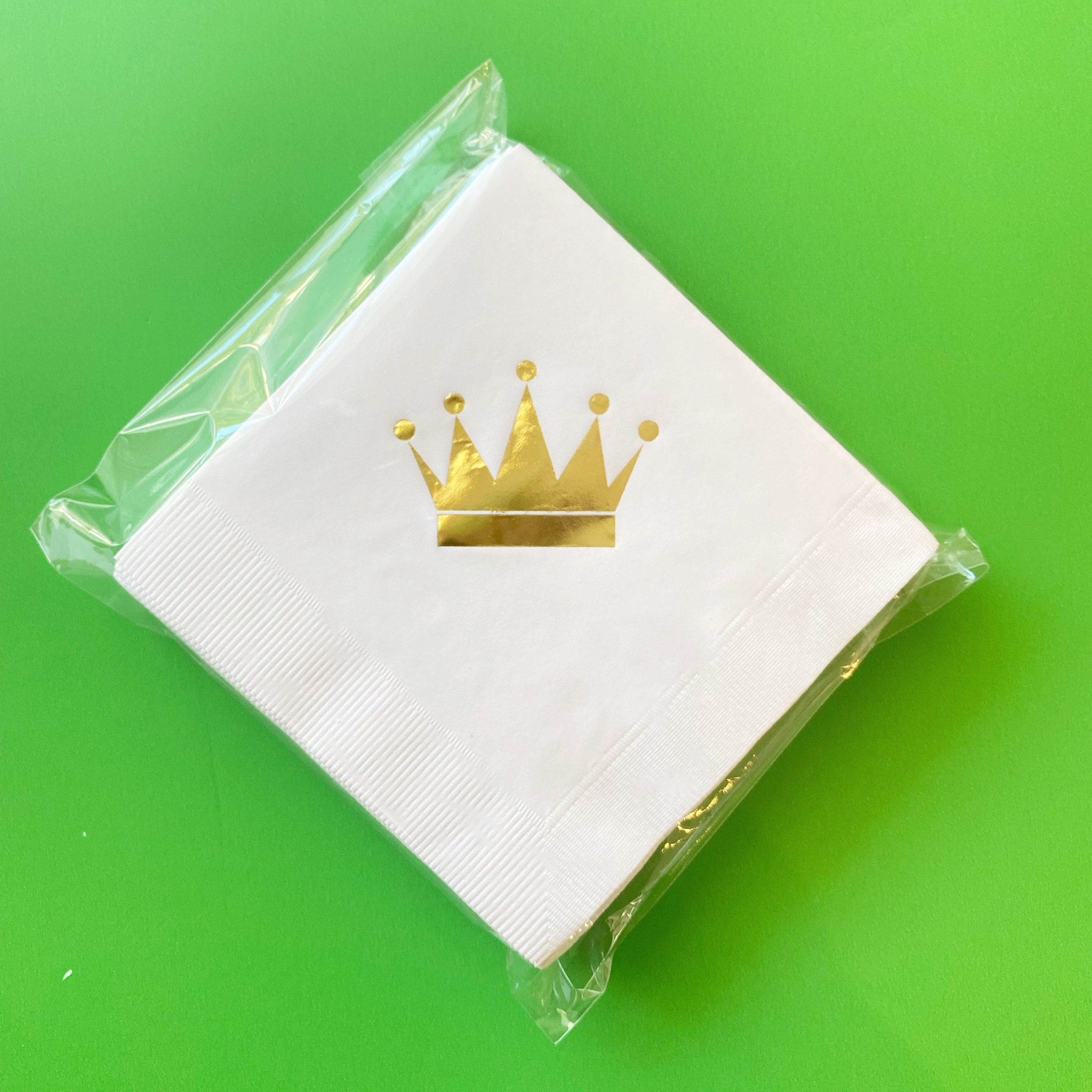 King Crown Cocktail Napkin