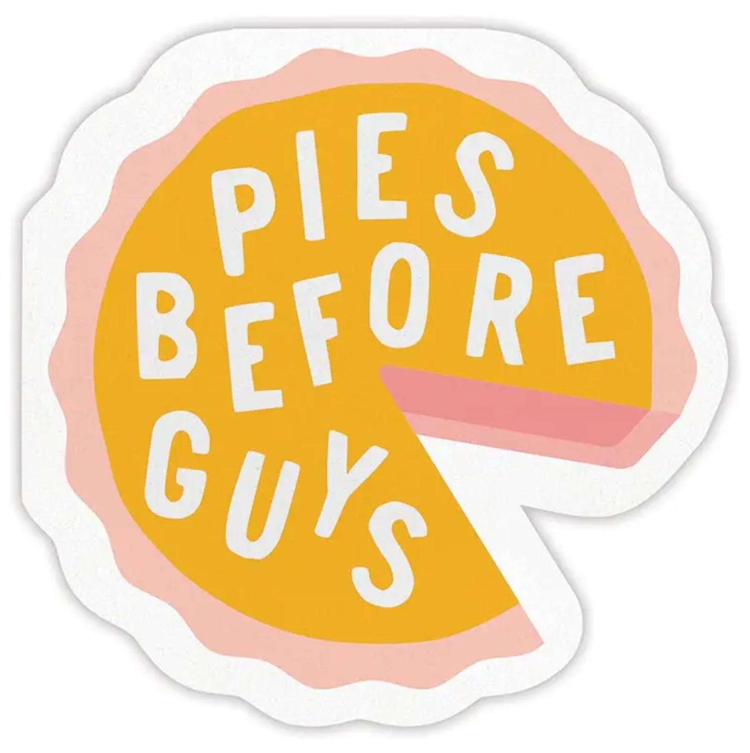 'Pies Before Guys' Napkin