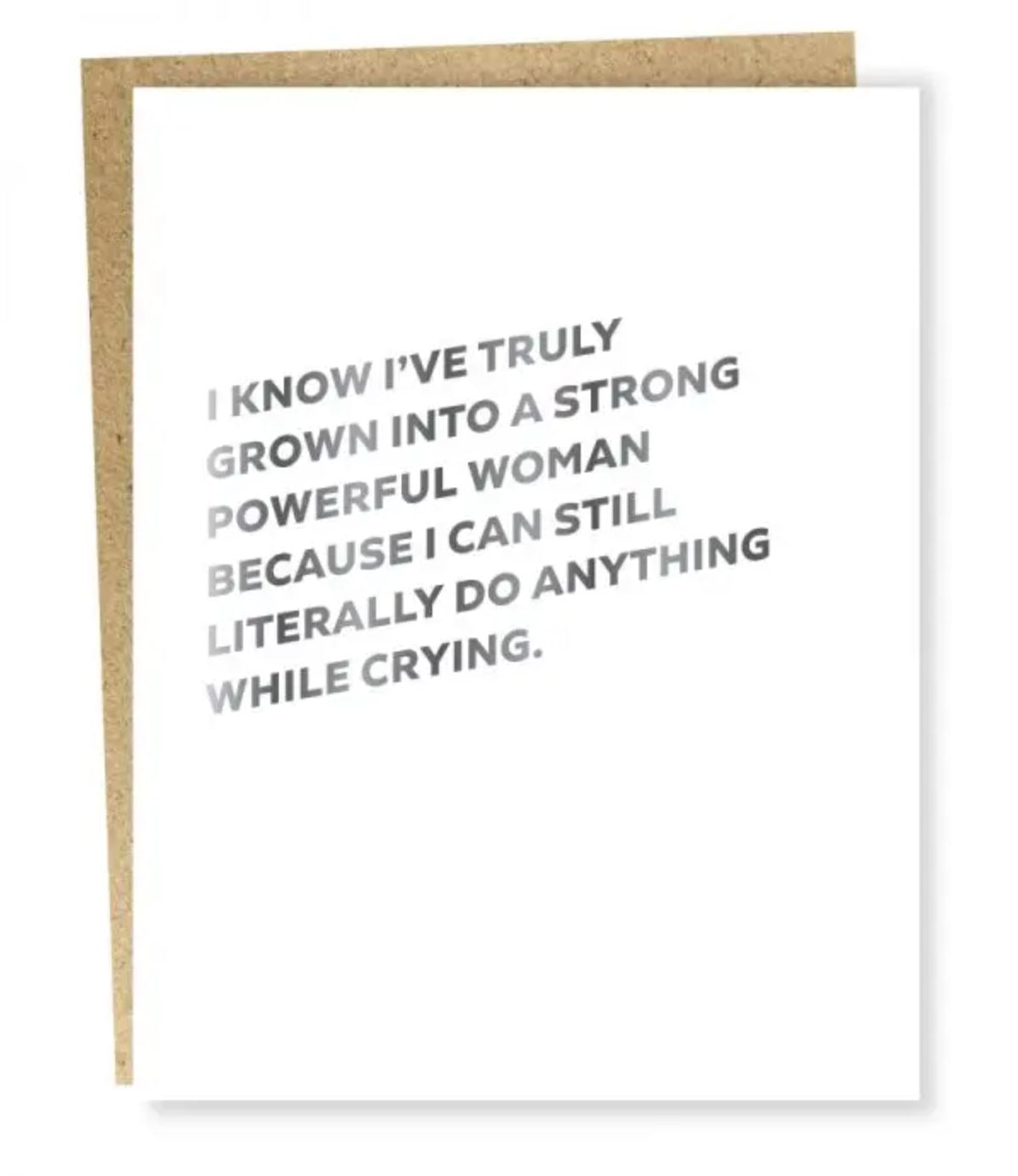 Powerful Woman Card