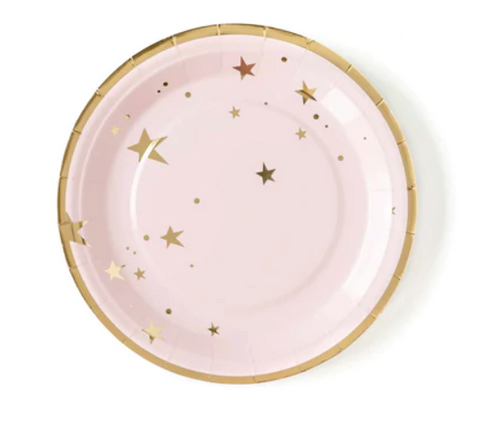 Pink Star Plate