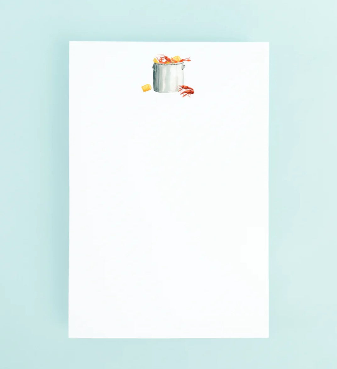 Crawfish in a Pot Notepad