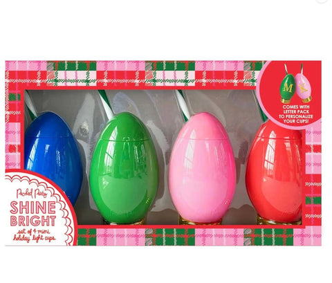 Mini Customizable Holiday Light Cups