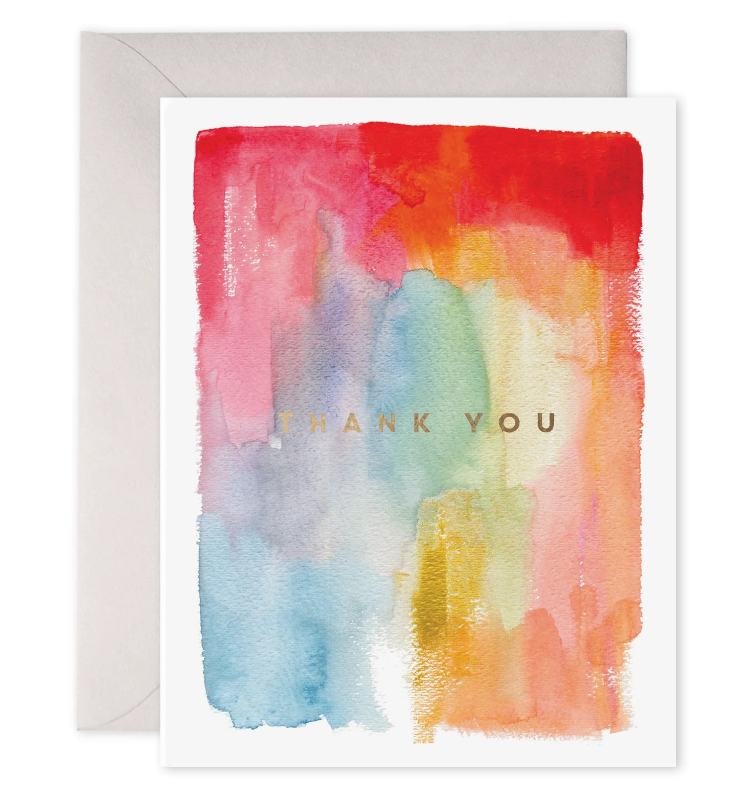 Colorful Thanks Greeting Card