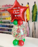 Snow Globe Elf On The Shelf Arrival Balloons