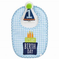 "It's My Birthday" Cake Smasher Bib Sets