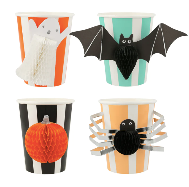 Halloween Honeycomb Cups
