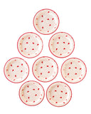 Whimsy Santa Scattered Paper Plate