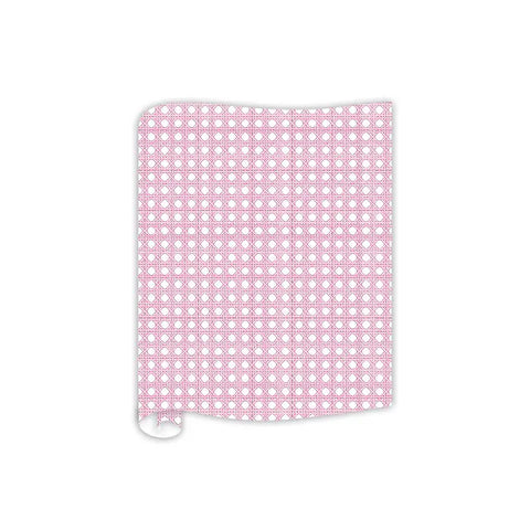 Pink Cane Table Runner