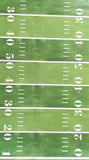 Hand painted Football Field Table Runner