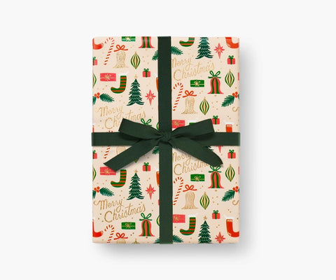 Deck The Halls Gift Wrapping Roll