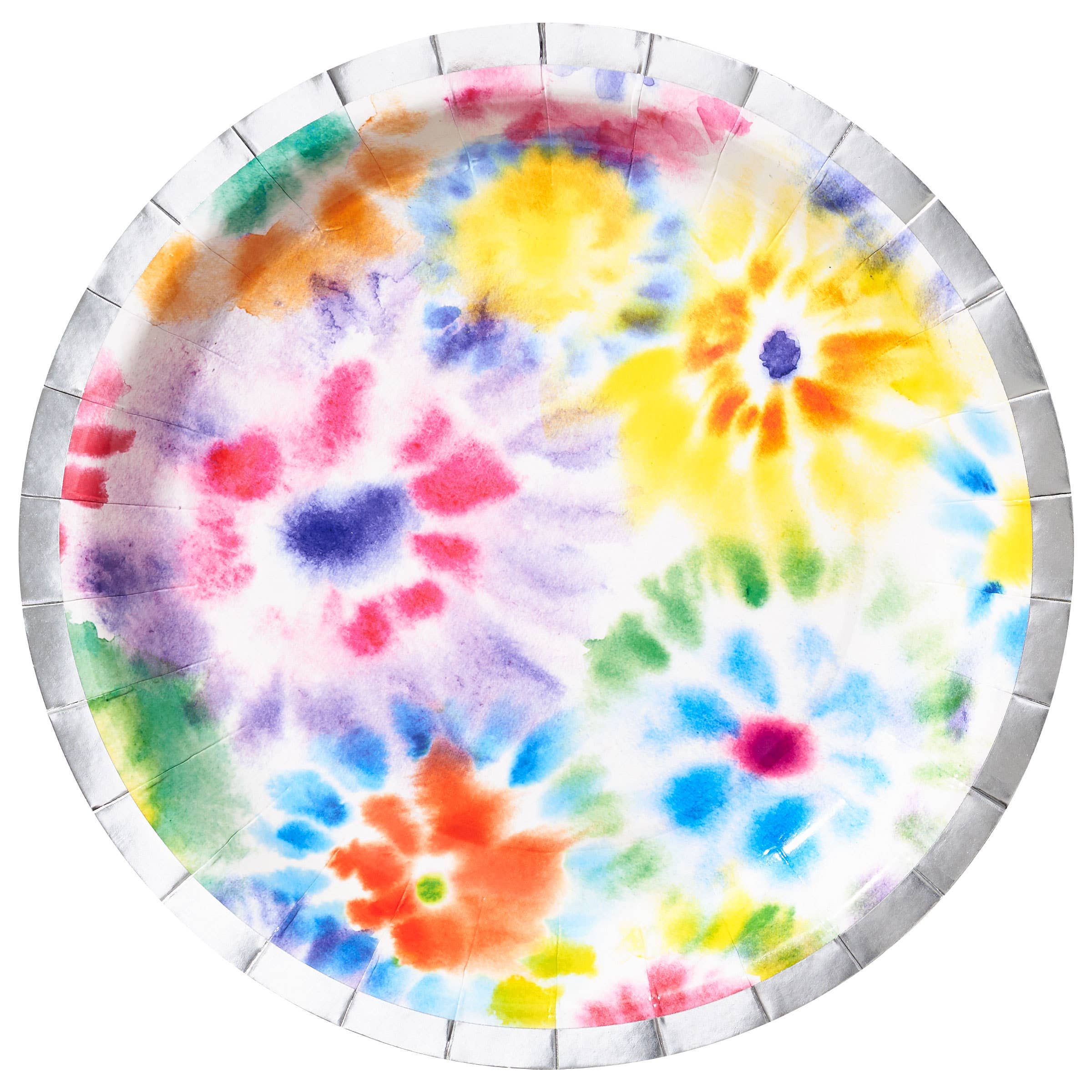 Tie Dye Large Plate