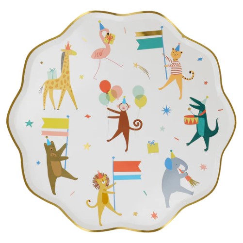 Animal Parade Dinner Plate