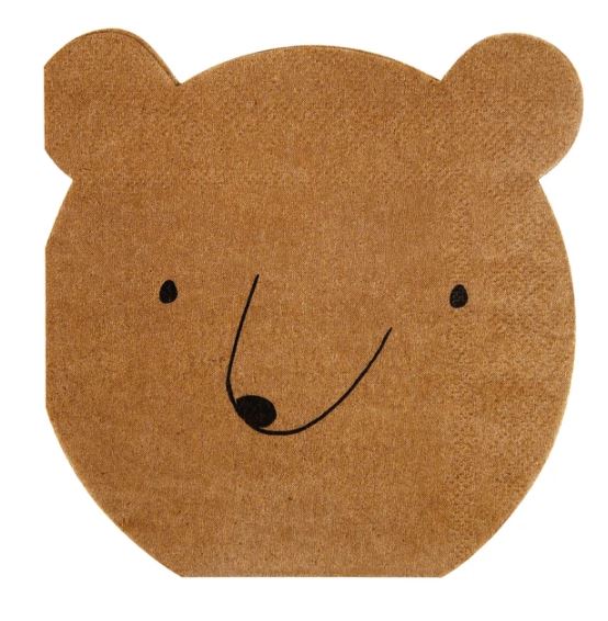 Bear Small Napkin