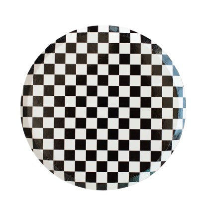 Classic Check Dinner Plates