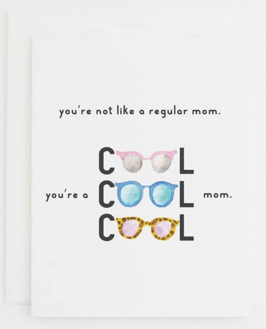 Cool Mom Greeting Card