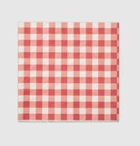 Red Gingham Picnic Cocktail Napkins