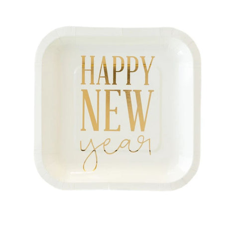 'Happy New Year' Plate
