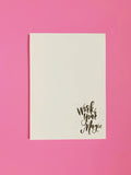 "Work Your Magic" Notepad
