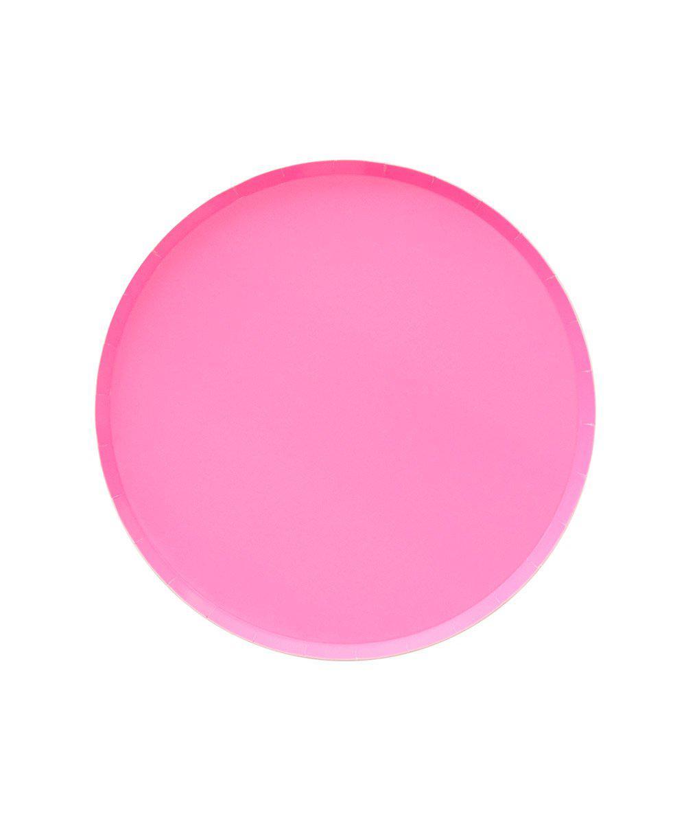 Neon Pink Plate