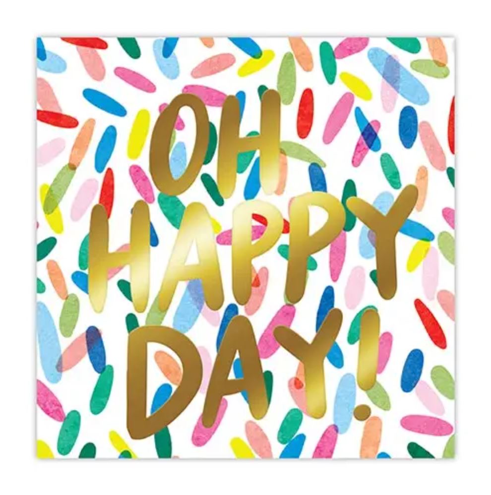 'Oh Happy Day' Napkin