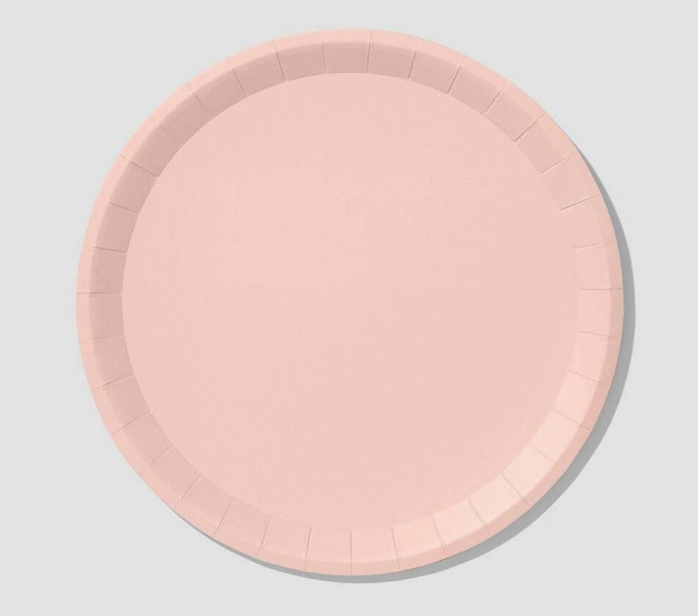 Pale Pink Classic Large Plates