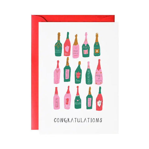 "Pop The Bubbly" Greeting Card