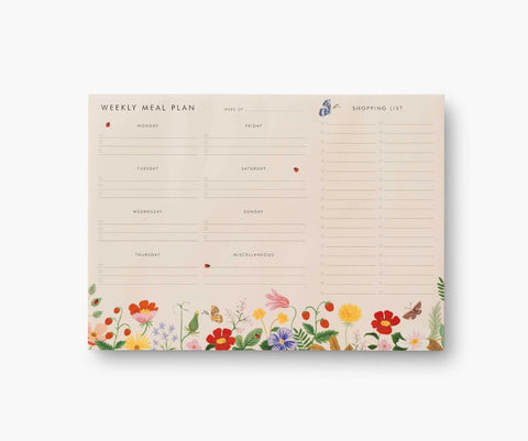Weekly Meal Planner by Rifle Paper Co