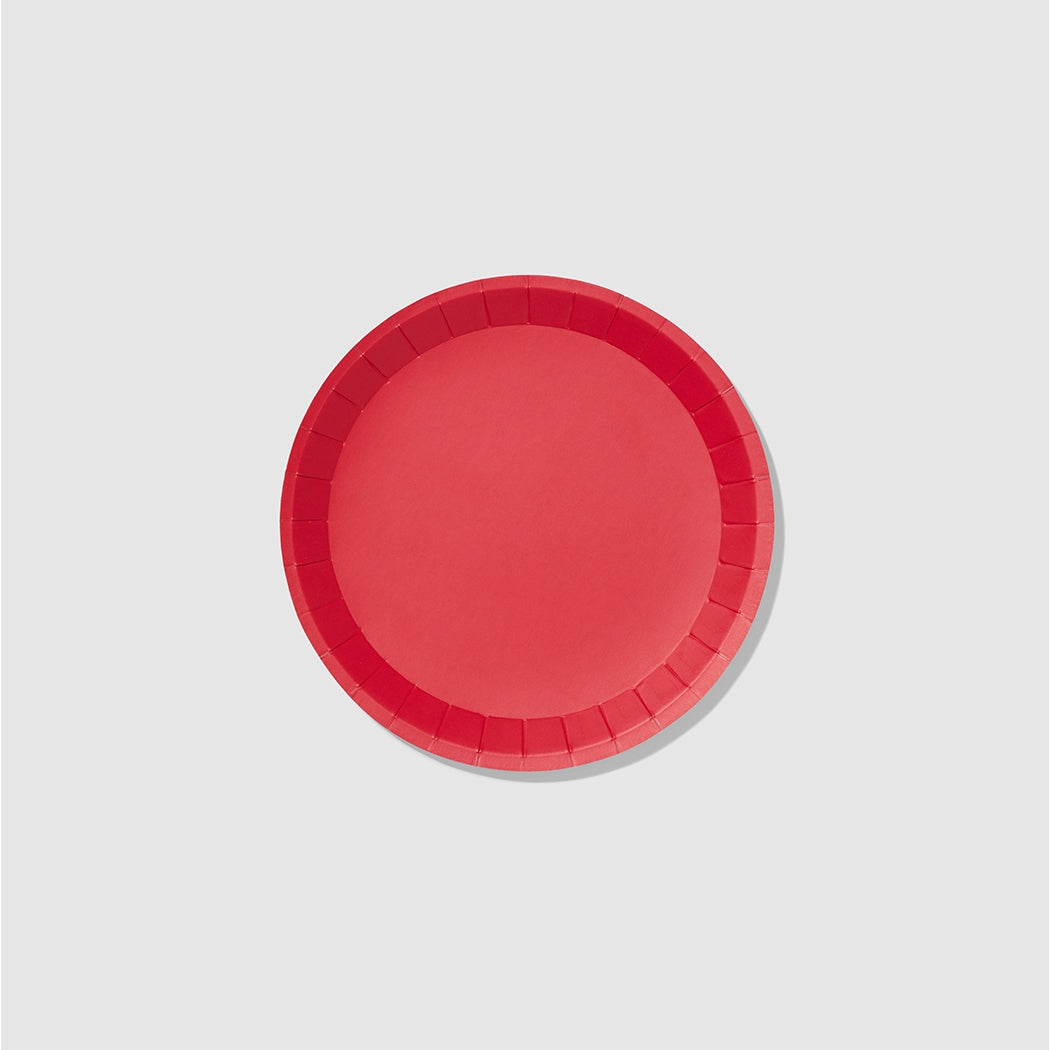 Red Small Party Plates