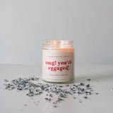 OMG! You're Engaged! Soy Candle