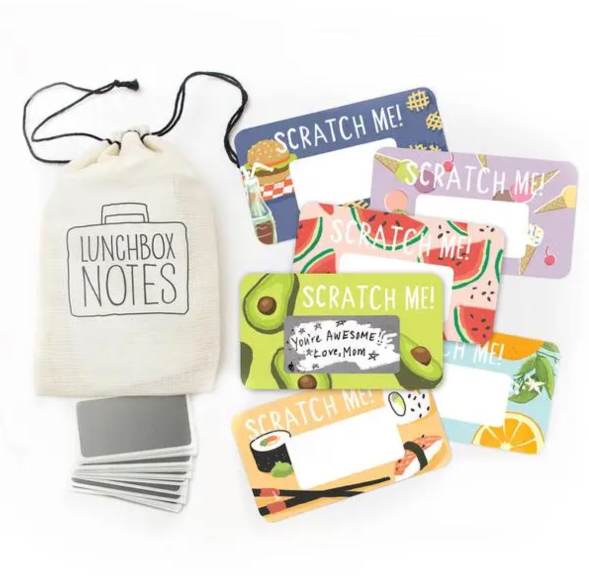 Scratch-Off Lunchbox Notes
