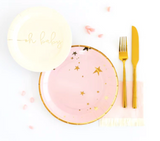 Pink Star Plate