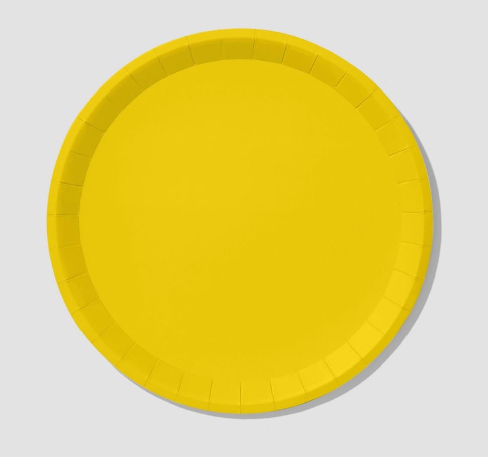 Yellow CLassic Large Plates