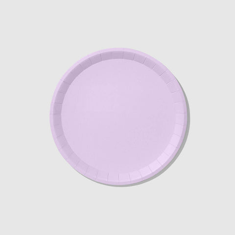 Lavender Large Paper Party Plate