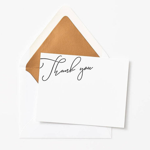 Thank You Luxe Stationery Set