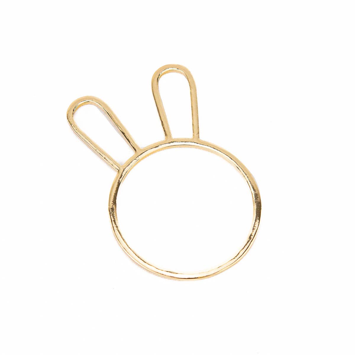 Gold Bunny Napkin Ring