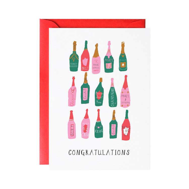 Pop the Bubbly! - Greeting Card
