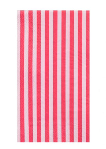Pink Striped Guest Napkins