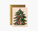 Trimmed Tree Greeting Card